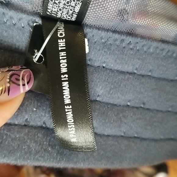 Torrid UNDERWIRE LONGLINE CAP SLEEVE BRA - MESH FLORAL 2X new with tag - Picture 6 of 6